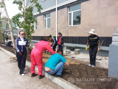 ДАВЖ ЗААЛДАХ ШАТНЫ 9 ДҮГЭЭР ШҮҮХИЙН ХАМТ ОЛОН ШҮҮХИЙН ГАДНА ТОХИЖИЛТЫН АЖЛЫН ХҮРЭЭНД “ЭРҮҮЛ НОГООН ОРЧИН” БИЙ БОЛГОХООР 250 ШИРХЭГ ШАР ХУАЙС, 20 ШИРХЭГ ҮХРИЙН НҮДНИЙ БУТ, МОД, ЗҮЛЭГ, ЦЭЦЭГ ТАРИЛАА.